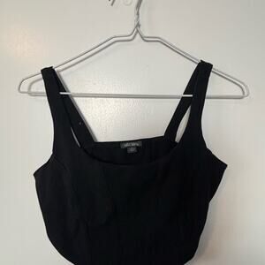 Wild Fable Black Crop Top